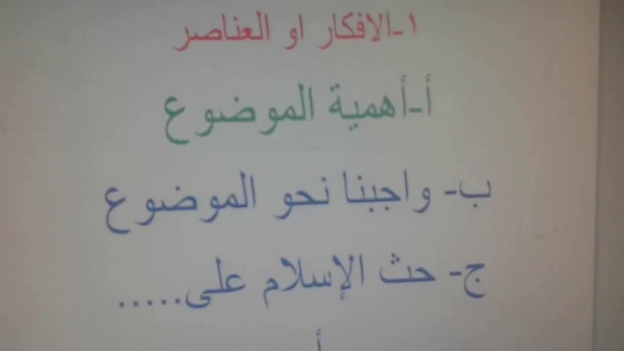 مقدمة وخاتمة للتعبير للصف السادس الابتدائى , تعلم معنا كتابه التعبير